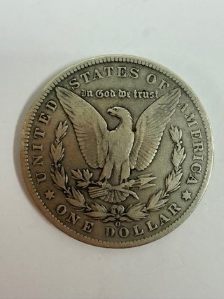Moneda 1901 Plata Morgan Dollar