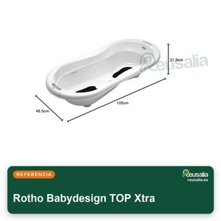 Rotho Babydesign TOP Xtra bañera ergonómica bebés