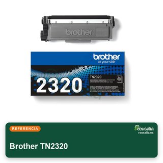 Brother TN2320 tóner negro alta capacidad
