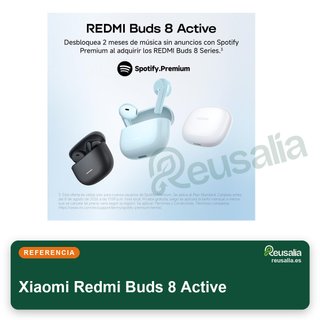 Xiaomi Redmi Buds 8 Active 37h batería blanca