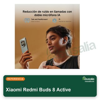 Xiaomi Redmi Buds 8 Active 37h batería blanca