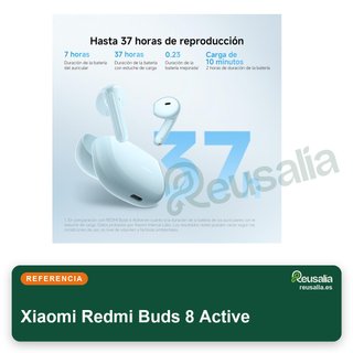 Xiaomi Redmi Buds 8 Active 37h batería blanca
