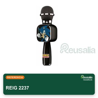 REIG 2237 Micrófono inalámbrico Bluetooth Sonic