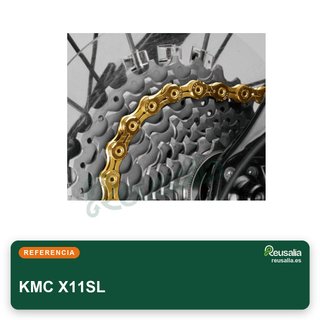 KMC X11SL cadena bicicleta 11 velocidades cambio