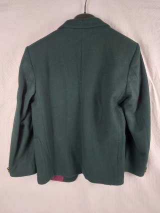 Blazer Kinder Club Verde Scuro Ricamo