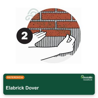 Elabrick Dover ladrillo flexible revestimiento