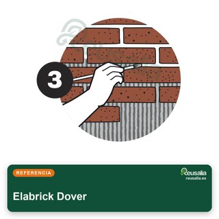 Elabrick Dover ladrillo flexible revestimiento