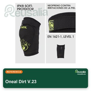Oneal Dirt V.23 protectores rodilla juvenil