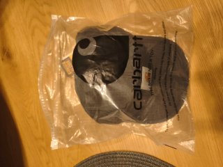 Gorra Carhartt 5 paneles gris