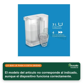 - Philips Instant jarra filtrante agua limpia