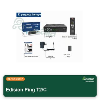 Edision Ping T2/C receptor TDT FullHD