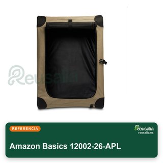 Amazon Basics transportín plegable perros 66cm