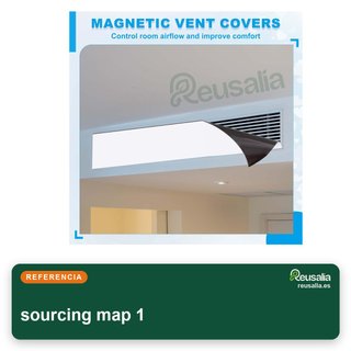 Cubierta ventilación magnética 1,99x0,25 m