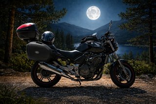 Honda CBF 600N Negra