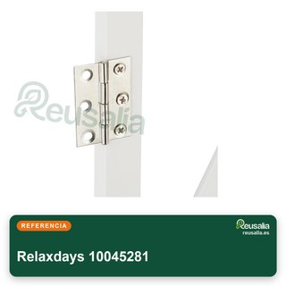 Relaxdays barrera seguridad plegable 130cm