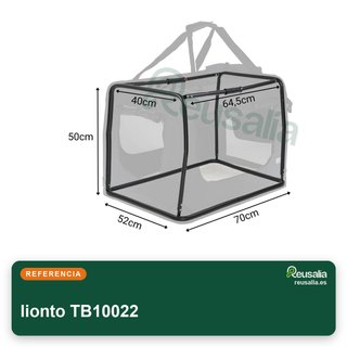 lionto caja transporte cómoda resistente plegable