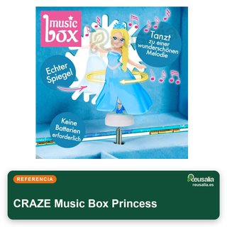CRAZE Music Box Princess caja musical princesa