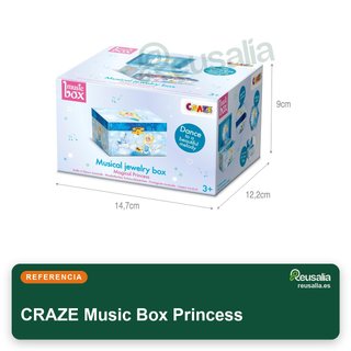 CRAZE Music Box Princess caja musical princesa