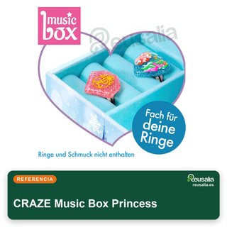 CRAZE Music Box Princess caja musical princesa