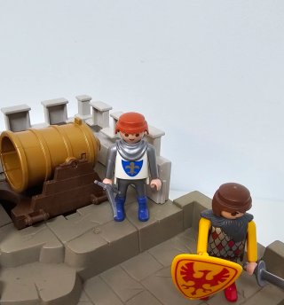 Playmobil Bastión Caballeros con Cañón