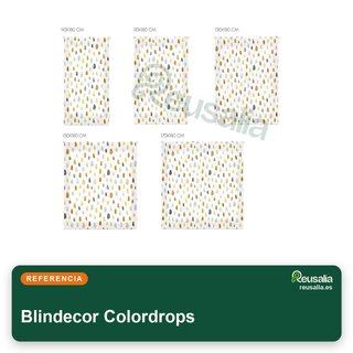 Blindecor Colordrops Estor enrollable infantil con