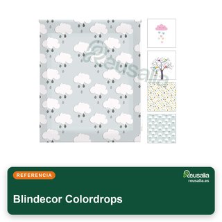 Blindecor Colordrops Estor enrollable infantil con