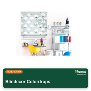 Blindecor Colordrops Estor enrollable infantil con