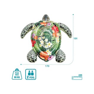 Intex 57555 colchoneta hinchable tortuga gigante