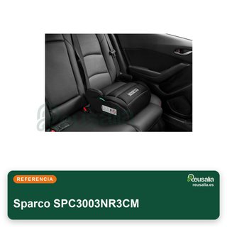 Sparco alzador infantil seguro funda lavable
