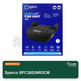 Sparco alzador infantil seguro funda lavable