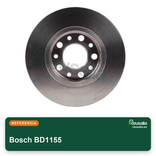 Bosch BD1155 discos freno sólidos alta calidad