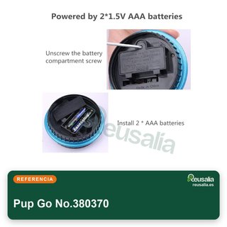 Pup Go hucha digital con contador monedas