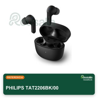 PHILIPS TAT2206BK/00 auriculares inalámbricos