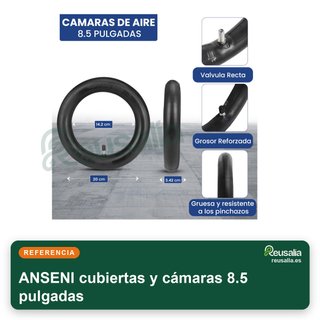 ANSENI cubiertas y cámaras 8.5 pulgadas