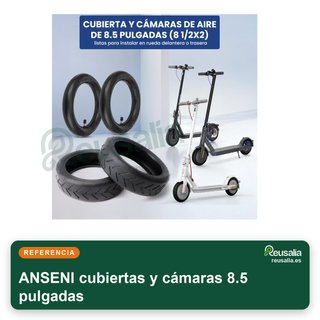 ANSENI cubiertas y cámaras 8.5 pulgadas