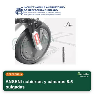 ANSENI cubiertas y cámaras 8.5 pulgadas