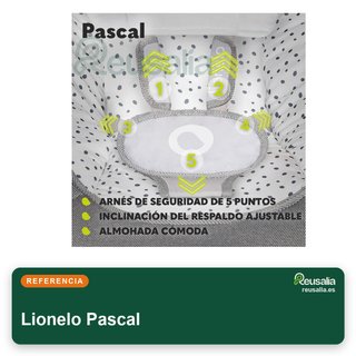 Lionelo Pascal mecedora bebé vibraciones melodías