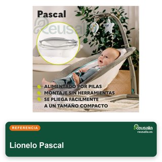 Lionelo Pascal mecedora bebé vibraciones melodías