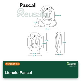 Lionelo Pascal mecedora bebé vibraciones melodías