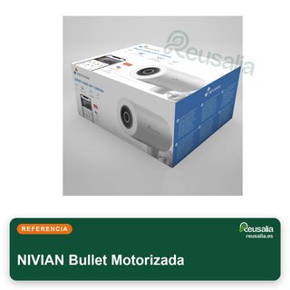 NIVIAN Cámara Bullet WiFi exterior visión nocturna