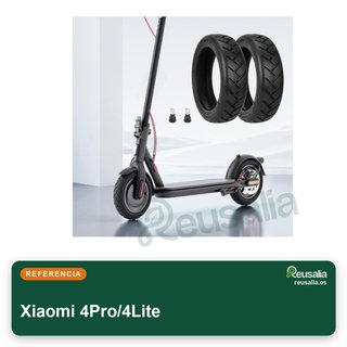 Neumáticos sin cámara 10" Xiaomi 4Pro/4Lite