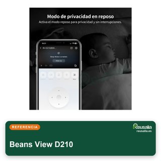 Beans View D210 2K cámara interior seguridad 360°