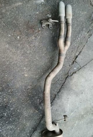 Tubo escape tras volkswagen 285439 3c0119d passat