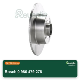 Bosch 0 986 479 278 discos freno sólidos alta