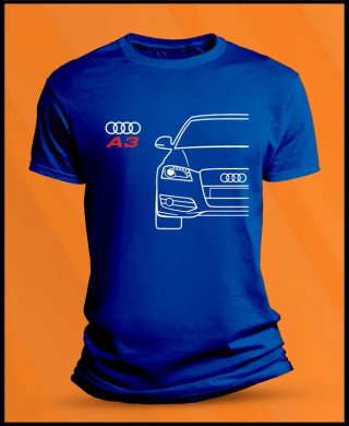 Camiseta manga corta Audi A3 8P Lift