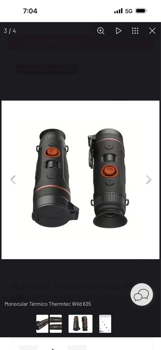 Monocular Térmico Thermtec Wild 635