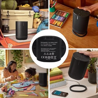 MXJFYY Batería 14.4V 3400mAh Altavoz Sonos Move