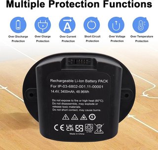 MXJFYY Batería 14.4V 3400mAh Altavoz Sonos Move