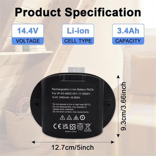 MXJFYY Batería 14.4V 3400mAh Altavoz Sonos Move