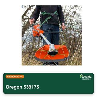 Oregon 539175 filo nylon per decespugliatore 6mm 50pz
